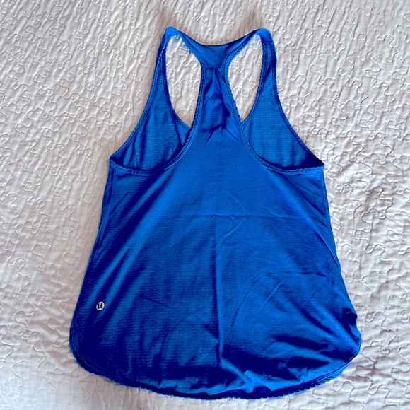 Lululemon tank top - size 4 - bright blue - Picture 1 of 2